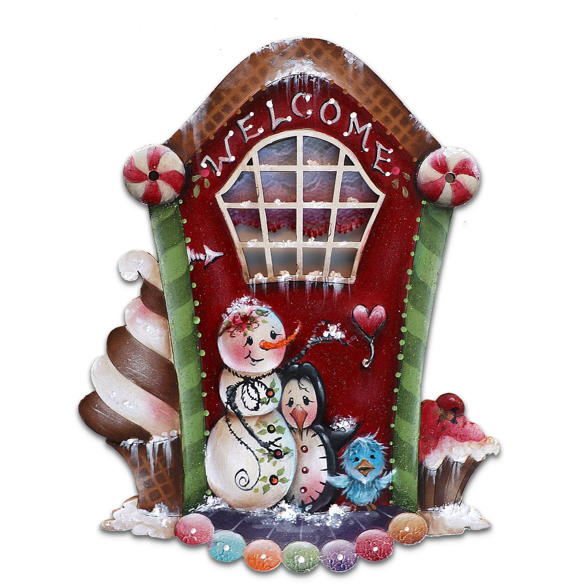 A Season of Sweet Christmas Holiday Door Decor by Jamie Mills-Price - Christmas Decor - 8611079H-MP