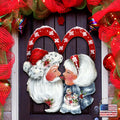 Merry Kissmas! Holiday Door Decor by Jamie Mills-Price - Christmas Decor - 8457514H