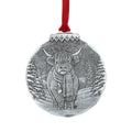Holiday Highland Cow Ornament