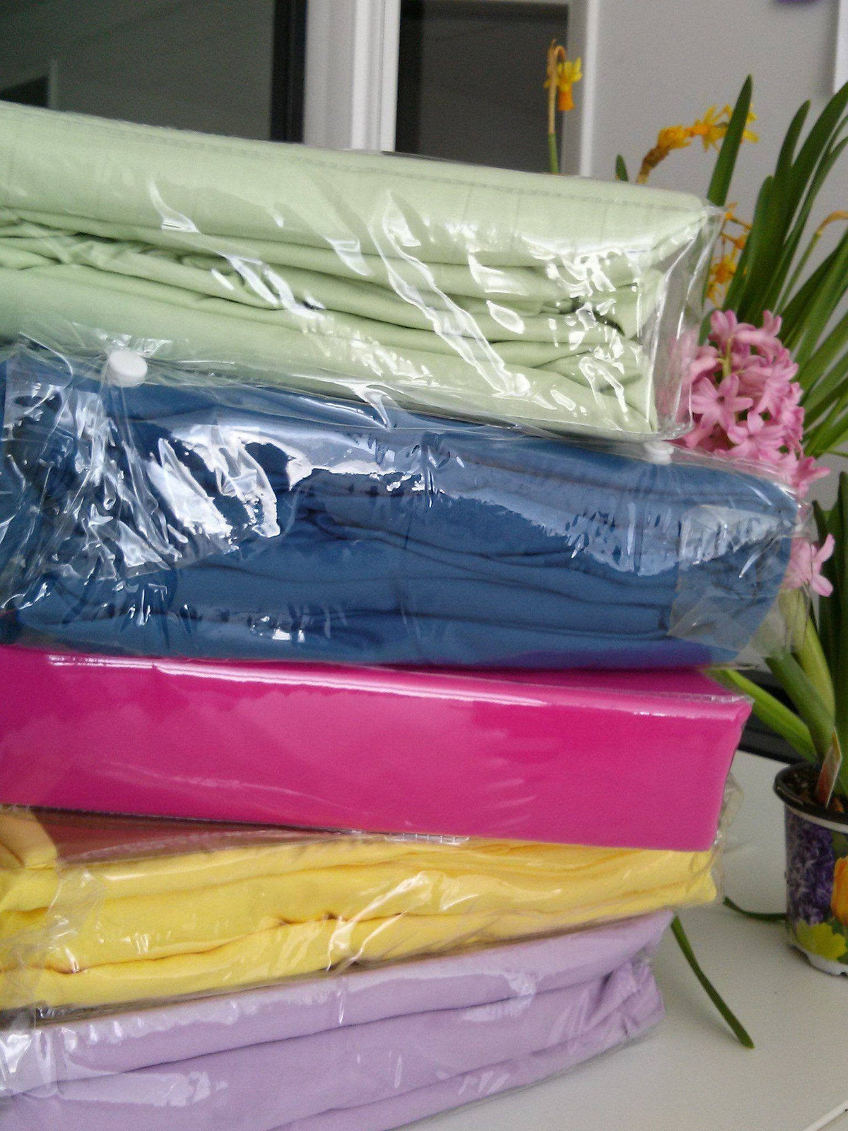 Tache Microfiber Rose Pink Bed Sheet Set (505-RP-BSS)