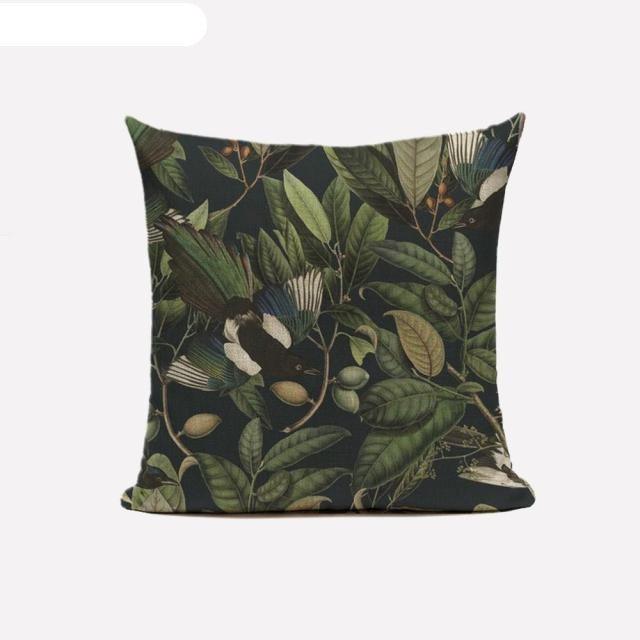 Decorative Linen Cotton Pillow Case Green Throw Pillowcase Outdoor Throw Pillow Cases Decorative Cushion Cover Cotton Linen Farmhouse Home Decor For Couch Sofa Bedroom Farmhouse Style Cushion Cover