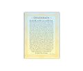Desiderata Poem by Max Ehrman Wall Print
