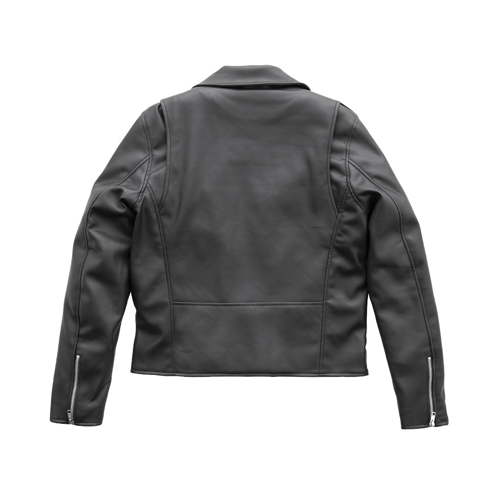 Cassandra Women's Faux Leather Motorcycle Jacket