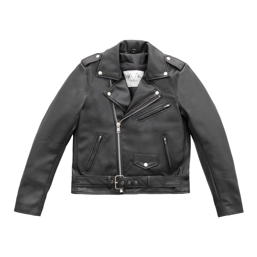 Cassandra Women's Faux Leather Motorcycle Jacket
